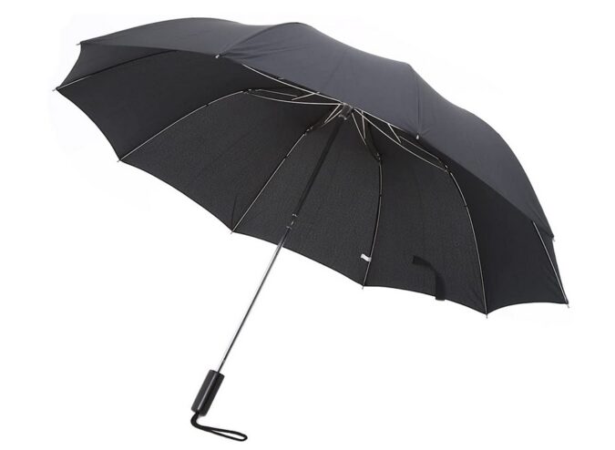 [フォックス アンブレラズ] [ONLY ARK]別注 TELESCOPIC UMBLELLA-Maple Straight 折りたたみ傘 雨用 フリーサイズ(ワンサイズ) ブラック