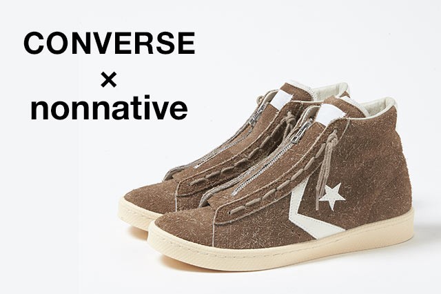 nonnative×CONVERSE PRO-LEATHER HI 長瀬智也着用