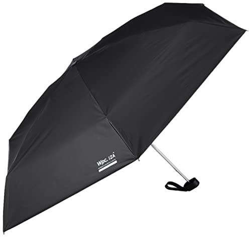 Wpc. 日傘 IZA Type:Tiny ブラック 53cm コンパクト 完全遮光 UVカット100% 晴雨兼用 メンズ レディース 折りたたみ傘 ZA003-900